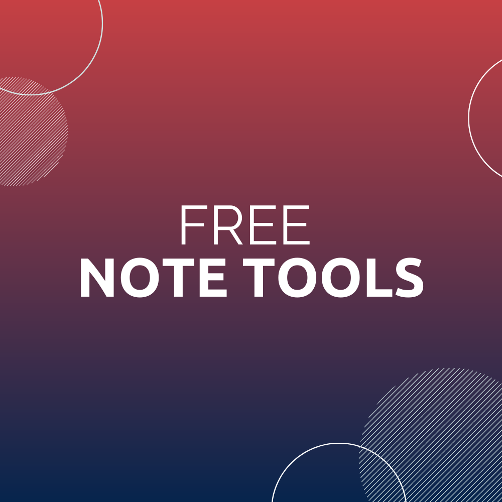 Free Note Tools